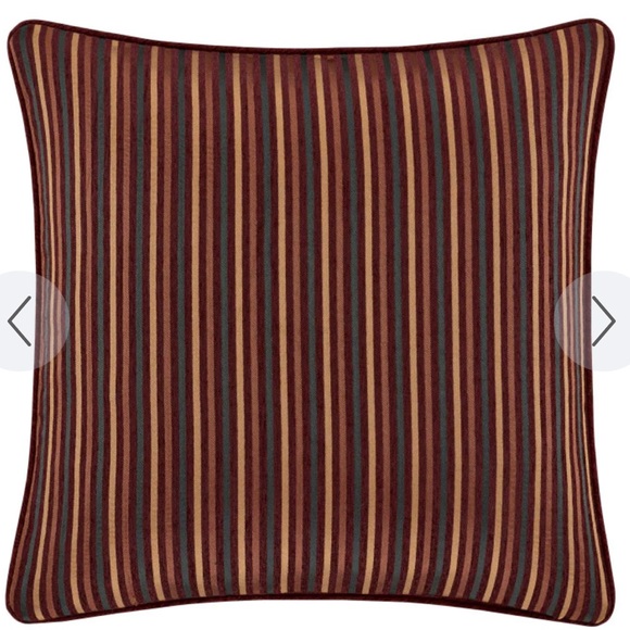 Bundle (2) J. QUEEN NEW YORK GARNET RED EURO SHAM - Picture 3 of 9